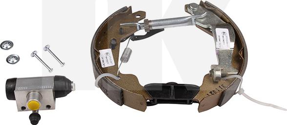 NK 443668501 - Комплект гальм, барабанний механізм autozip.com.ua