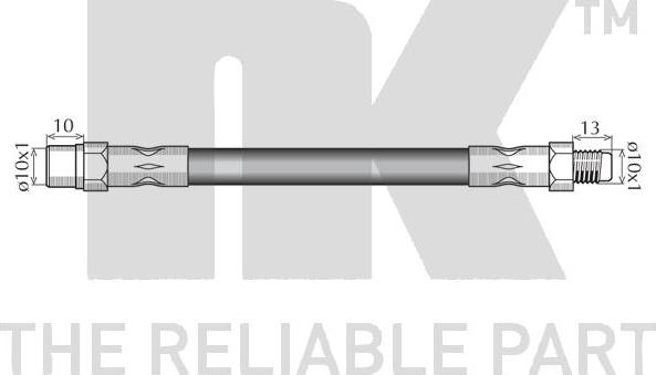 NK 859949 - Гальмівний шланг autozip.com.ua