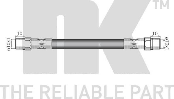 NK 854708 - Гальмівний шланг autozip.com.ua