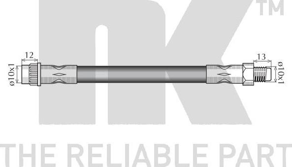 NK 851933 - Гальмівний шланг autozip.com.ua