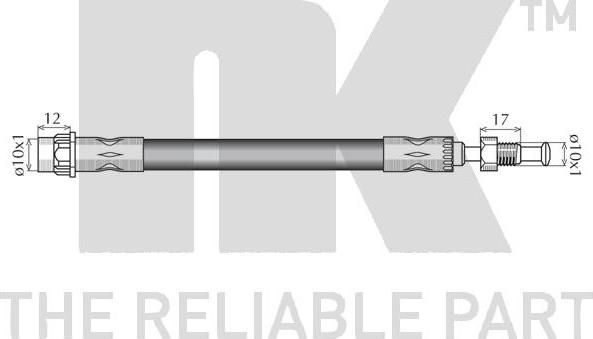 NK 853773 - Гальмівний шланг autozip.com.ua