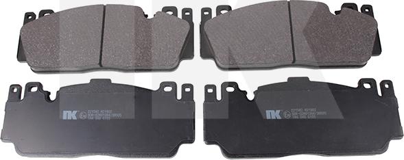 NK 221582 - Гальмівні колодки, дискові гальма autozip.com.ua