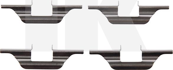NK 7999263 - Комплектуючі, колодки дискового гальма autozip.com.ua