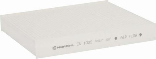 NORDFIL CN1035 - Фільтр, повітря у внутрішній простір autozip.com.ua