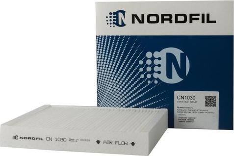 NORDFIL CN1030 - Фільтр, повітря у внутрішній простір autozip.com.ua