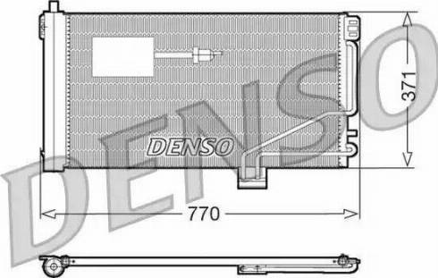 NPS DCN17015 - Конденсатор, кондиціонер autozip.com.ua