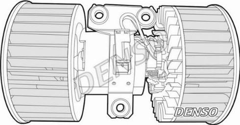 NPS DEA05002 - Вентилятор салону autozip.com.ua