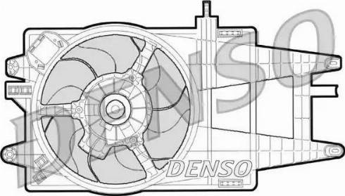 NPS DER09032 - Вентилятор, охолодження двигуна autozip.com.ua