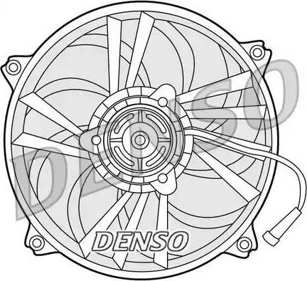 NPS DER21014 - Вентилятор, охолодження двигуна autozip.com.ua
