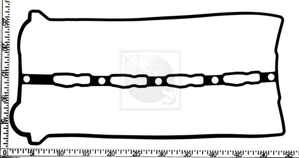 NPS K122A02 - Прокладка, кришка головки циліндра autozip.com.ua