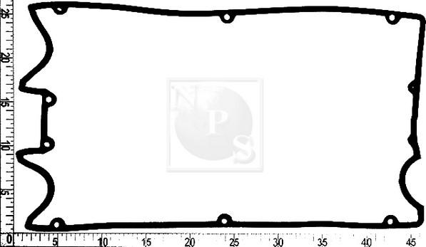 NPS M122I12 - Прокладка, кришка головки циліндра autozip.com.ua