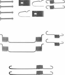 NPS M351A17 - Комплектуючі, барабанний гальмівний механізм autozip.com.ua