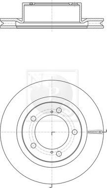 Kavo Parts BR-9478-C - Гальмівний диск autozip.com.ua