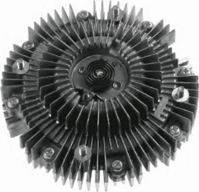 NRF 49572 - Зчеплення, вентилятор радіатора autozip.com.ua