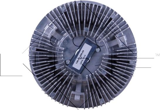 NRF 49032 - Зчеплення, вентилятор радіатора autozip.com.ua