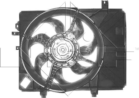 NRF 47684 - Вентилятор, охолодження двигуна autozip.com.ua