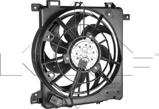 NRF 47622 - Вентилятор, охолодження двигуна autozip.com.ua