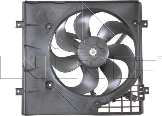 NRF 47058 - Вентилятор, охолодження двигуна autozip.com.ua