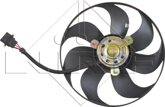 NRF 47064 - Вентилятор радиатора VAG пр-во NRF autozip.com.ua