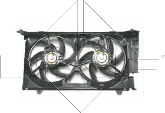 NRF 47075 - Вентилятор, охолодження двигуна autozip.com.ua