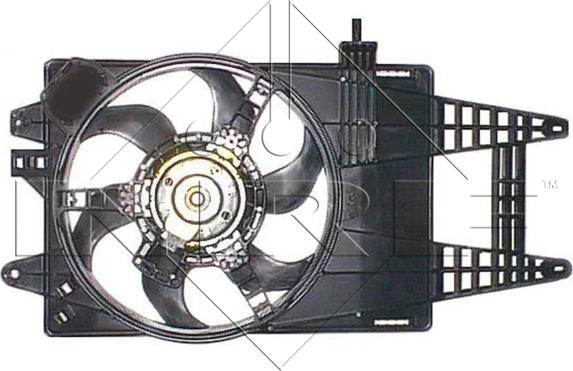NRF 47244 - Вентилятор, охолодження двигуна autozip.com.ua