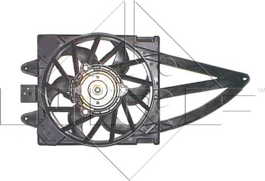NRF 47241 - Вентилятор, охолодження двигуна autozip.com.ua