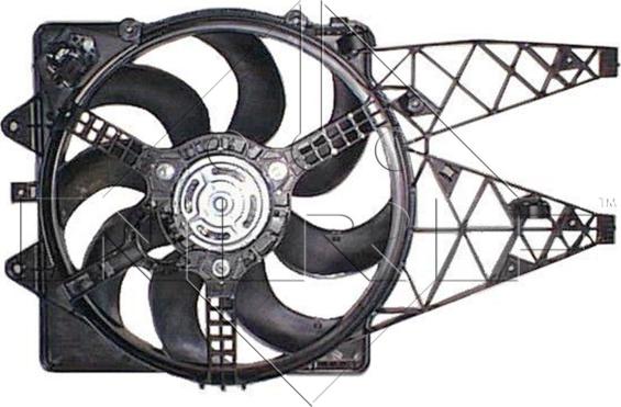 NRF 47252 - Вентилятор, охолодження двигуна autozip.com.ua