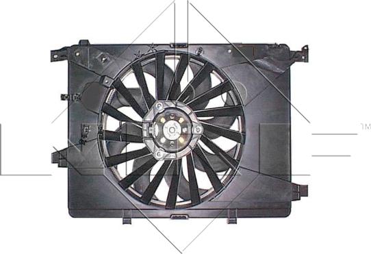 NRF 47202 - Вентилятор, охолодження двигуна autozip.com.ua