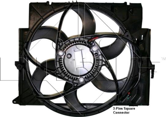 NRF 47210 - Вентилятор, охолодження двигуна autozip.com.ua