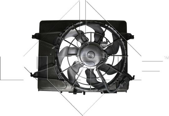 NRF  47284 - Вентилятор, охолодження двигуна autozip.com.ua