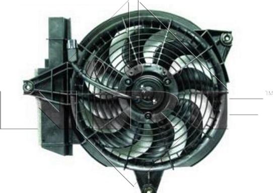 NRF  47281 - Вентилятор, охолодження двигуна autozip.com.ua