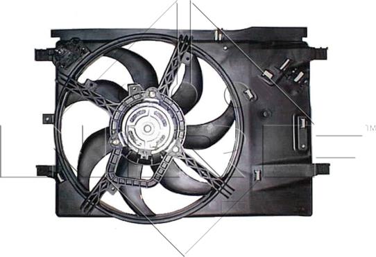 NRF 47236 - Вентилятор, охолодження двигуна autozip.com.ua