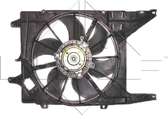 NRF 47225 - Вентилятор, охолодження двигуна autozip.com.ua