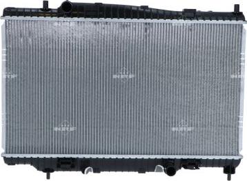 NRF 59327 - Радіатор, охолодження двигуна autozip.com.ua