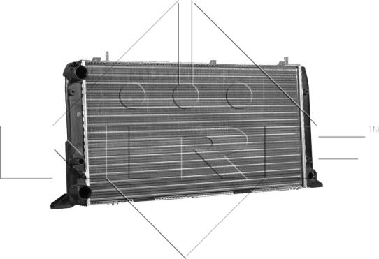 NRF 54602 - Радіатор, охолодження двигуна autozip.com.ua
