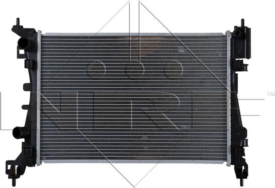 NRF 55341 - Радіатор, охолодження двигуна autozip.com.ua