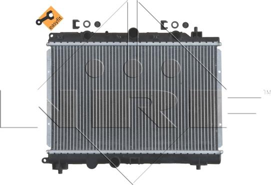 NRF 55305 - Радіатор, охолодження двигуна autozip.com.ua