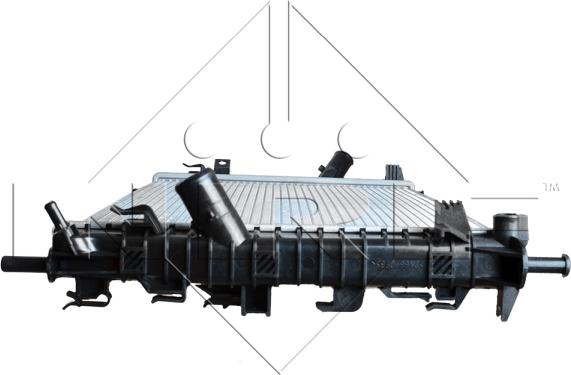 NRF 55327 - Радіатор, охолодження двигуна autozip.com.ua