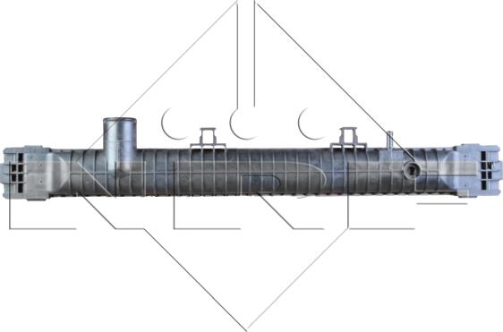 NRF 509725 - Радіатор, охолодження двигуна autozip.com.ua
