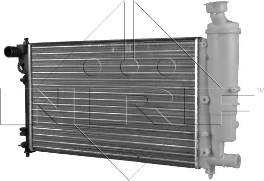 NRF 50428 - Радіатор, охолодження двигуна autozip.com.ua