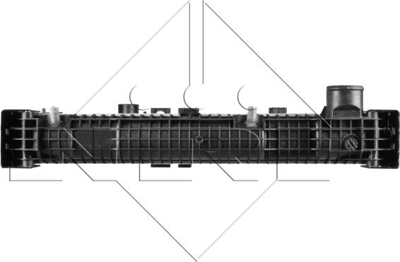 NRF 53888 - Радіатор, охолодження двигуна autozip.com.ua