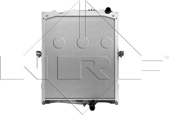 NRF 50191 - Радіатор, охолодження двигуна autozip.com.ua
