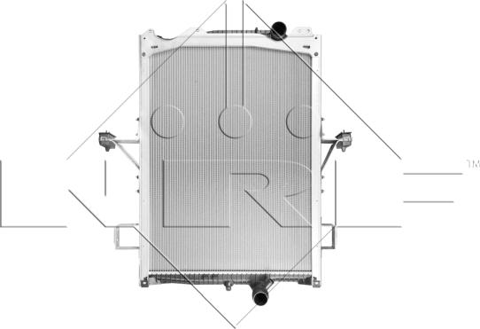 NRF 50192 - Радіатор, охолодження двигуна autozip.com.ua