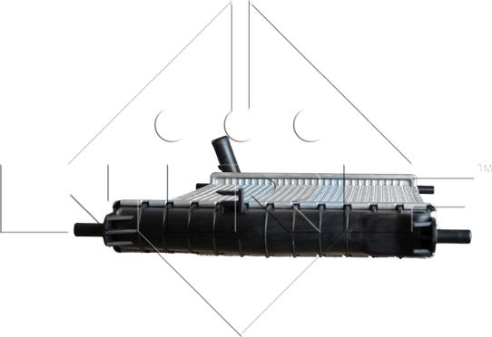 NRF 50131 - Радіатор, охолодження двигуна autozip.com.ua