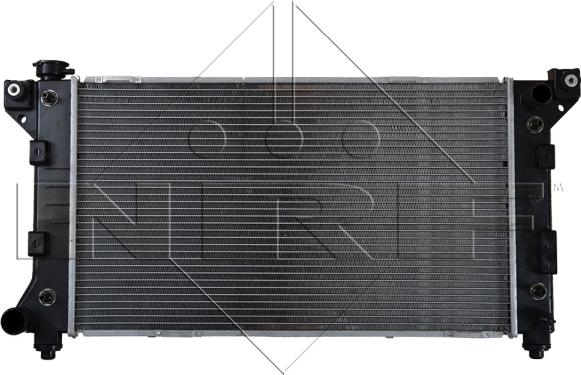 NRF 50237 - Радіатор, охолодження двигуна autozip.com.ua