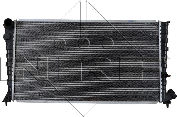 NRF 519510 - Радіатор, охолодження двигуна autozip.com.ua