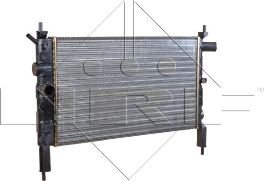 NRF 58930 - Радіатор, охолодження двигуна autozip.com.ua