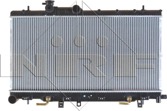 NRF 58493 - Радіатор, охолодження двигуна autozip.com.ua