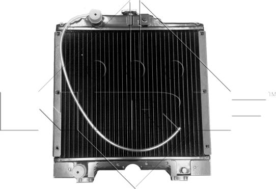 NRF 58405 - Радіатор, охолодження двигуна autozip.com.ua