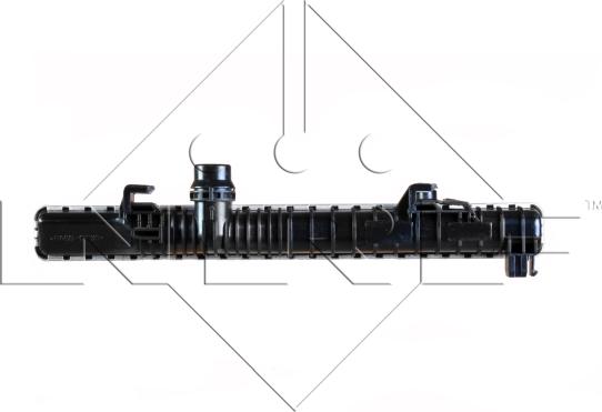 NRF 58437 - Радіатор, охолодження двигуна autozip.com.ua